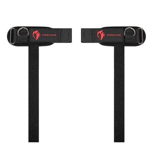 Premium D-Ring Lifting Straps – Heavy Duty Wrist Support for Weightlifting