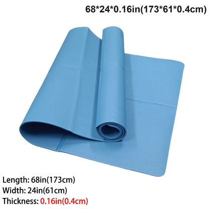FlexFit Portable Folding Yoga Exercise Mat