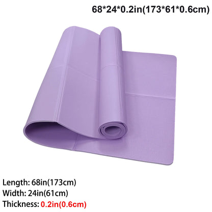 FlexFit Portable Folding Yoga Exercise Mat