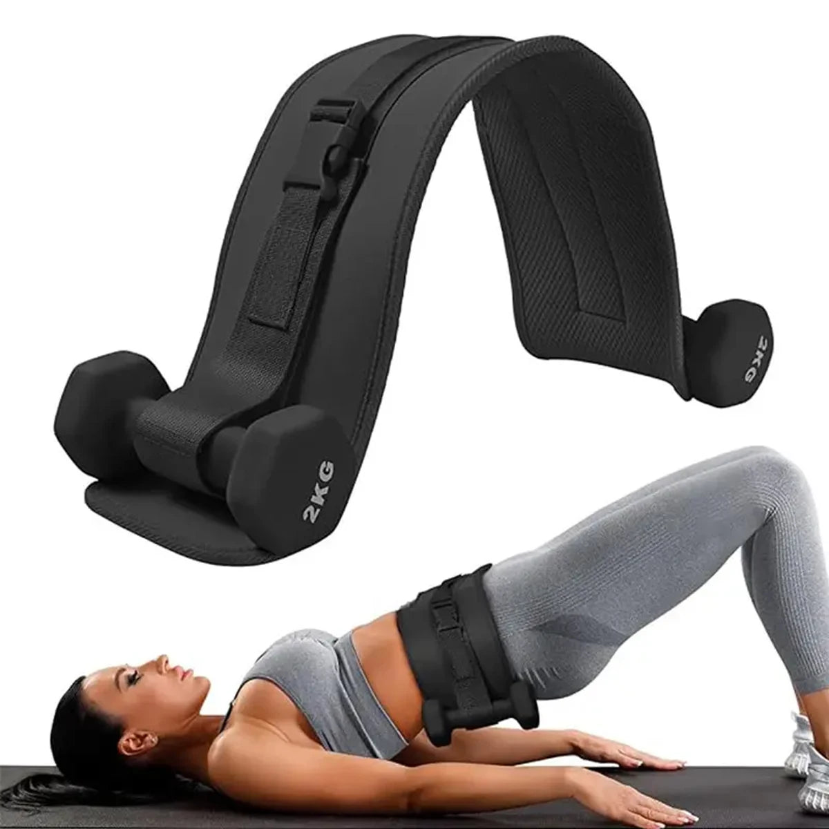 PowerFit Adjustable Resistance Waist Belt