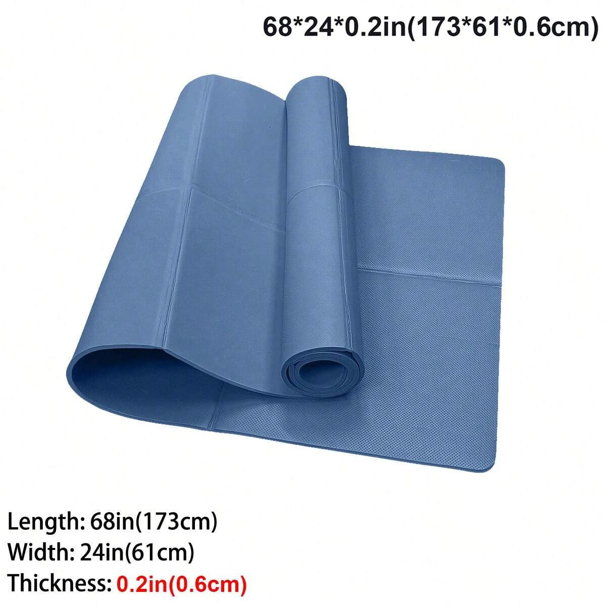 FlexFit Portable Folding Yoga Exercise Mat