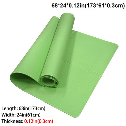 FlexFit Portable Folding Yoga Exercise Mat