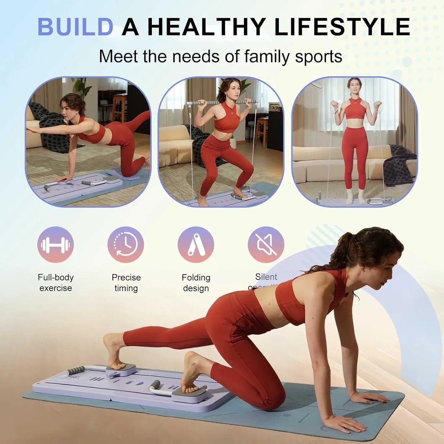 CorePro Resistance Pilates Workout System