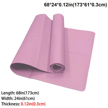 FlexFit Portable Folding Yoga Exercise Mat