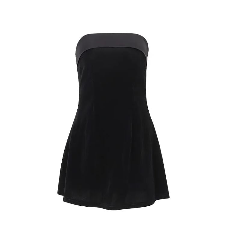 Chic Backless Tube Dress